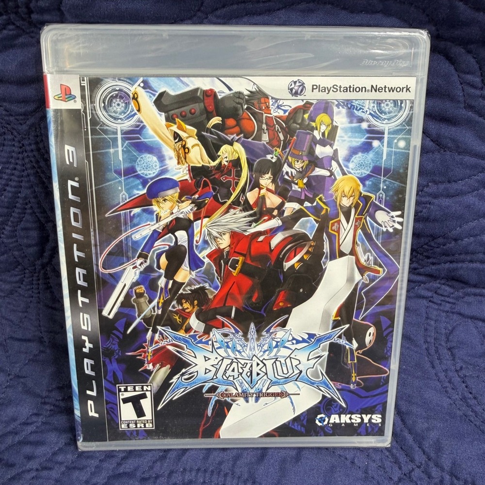 BlazBlue Calamity‎ Trigger Sony PlayStation 3 PS3 Fighting Game Aksys Games 2009